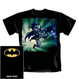 BATMAN - Distressed Jump - čierne pánske tričko