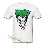BATMAN - Jocker Retro Face - biele pánske tričko