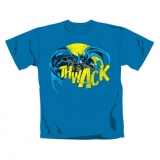BATMAN - Thwack - modré pánske tričko (-40%=Výpredaj)