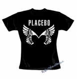 PLACEBO - Wings Logo - čierne dámske tričko