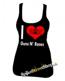 I LOVE GUNS N ROSES - Ladies Vest Top