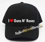 I LOVE GUNS N ROSES - čierna šiltovka (-30%=AKCIA)