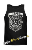 BIOHAZARD - Hardcore Help Foundation - Mens Vest Tank Top - čierne