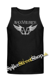 BLACK VEIL BRIDES - Wings Logo - Mens Vest Tank Top - čierne