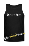 DEPECHE MODE - Spirit Logo - Mens Vest Tank Top - čierne