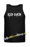 ICED EARTH - Logo - Mens Vest Tank Top - čierne