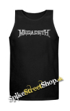 MEGADETH - Logo - Mens Vest Tank Top - čierne