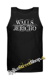 WALLS OF JERICHO - Logo - Mens Vest Tank Top - čierne
