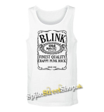BLINK 182 - Jack Daniels Motive - Mens Vest Tank Top - biele