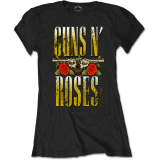 GUNS N ROSES - Big Guns - čierne dámske tričko