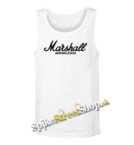 MARSHALL - Logo - Mens Vest Tank Top - biele