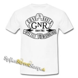 GUNS N ROSES - Appetite Slogan - biele pánske tričko