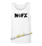 NOFX - Logo -  Mens Vest Tank Top - biele
