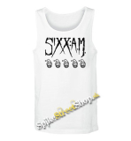 SIXX AM -  Mens Vest Tank Top - biele