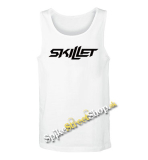 SKILLET - Logo -  Mens Vest Tank Top - biele