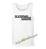 SLEEPING WITH SIRENS - Logo -  Mens Vest Tank Top - biele