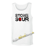 STONE SOUR - Logo -  Mens Vest Tank Top - biele