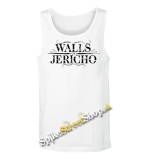 WALLS OF JERICHO - Logo - Mens Vest Tank Top - biele