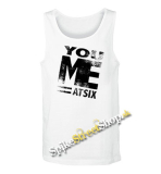 YOU ME AT SIX - Logo 2 - Mens Vest Tank Top - biele