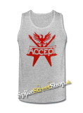 ACCEPT - Sign - Mens Vest Tank Top - šedé