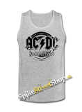 AC/DC - Rock Or Bust - Mens Vest Tank Top - šedé