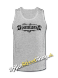 AVANTASIA - Logo - Mens Vest Tank Top - šedé