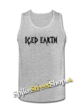 ICED EARTH - Logo - Mens Vest Tank Top - šedé