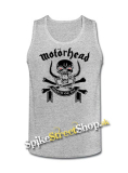 MOTORHEAD - Mens Vest Tank Top - šedé