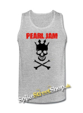 PEARL JAM - Riot - Mens Vest Tank Top - šedé