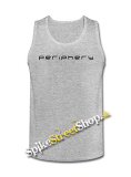 PERIPHERY - Logo 2 - Mens Vest Tank Top - šedé