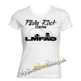 LMFAO - Party Rock - biele dámske tričko
