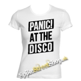PANIC AT THE DISCO - Big Logo - biele dámske tričko