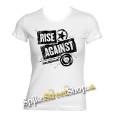 RISE AGAINST - Patched Up - biele dámske tričko