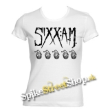 SIXX AM - biele dámske tričko