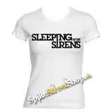 SLEEPING WITH SIRENS - Logo - biele dámske tričko