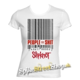 SLIPKNOT - People Shit - biele dámske tričko