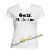 SOCIAL DISTORTION - 2 - biele dámske tričko