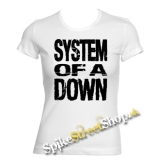 SYSTEM OF A DOWN - Logo - biele dámske tričko
