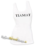 TIAMAT - Logo Wildhoney - Ladies Vest Top - biele