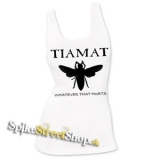 TIAMAT - Whatever That Hurts - Ladies Vest Top - biele