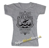 IN FLAMES - Siren Charms - šedé dámske tričko