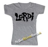 LORDI - Logo - šedé dámske tričko