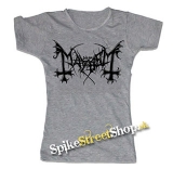 MAYHEM - Logo - šedé dámske tričko