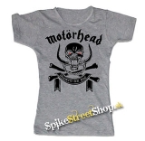 MOTORHEAD - March Or Die - šedé dámske tričko