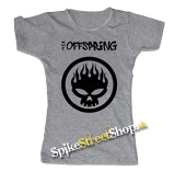 OFFSPRING - Logo - šedé dámske tričko