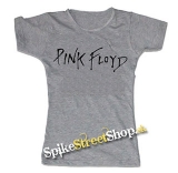 PINK FLOYD - Logo - Selfish Machines - šedé dámske tričko
