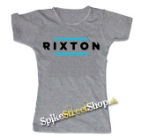 RIXTON - Logo - šedé dámske tričko