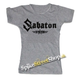 SABATON - The Last Stand Iconic - šedé dámske tričko