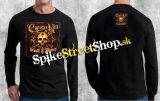 CYPRESS HILL - Skull & Bones - čierne pánske tričko s dlhými rukávmi