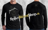 METALLICA - Snake - čierne pánske tričko s dlhými rukávmi